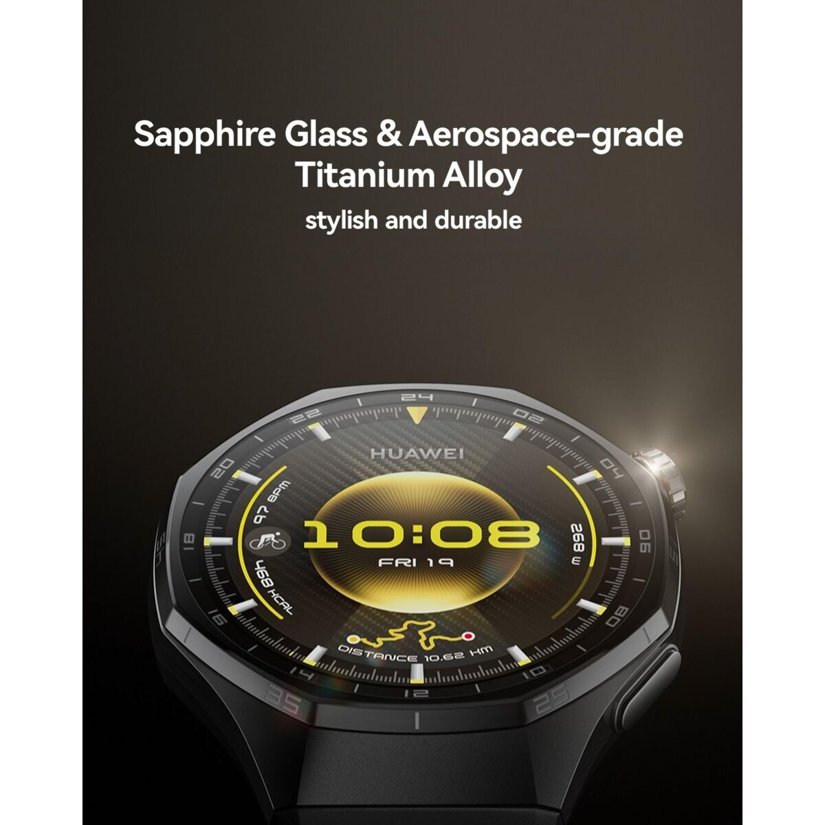 Smartwatch Huawei Watch GT 6 Pro 46mm Atum-B29F 46 mm 1,43" Zwart Ø 46 mm