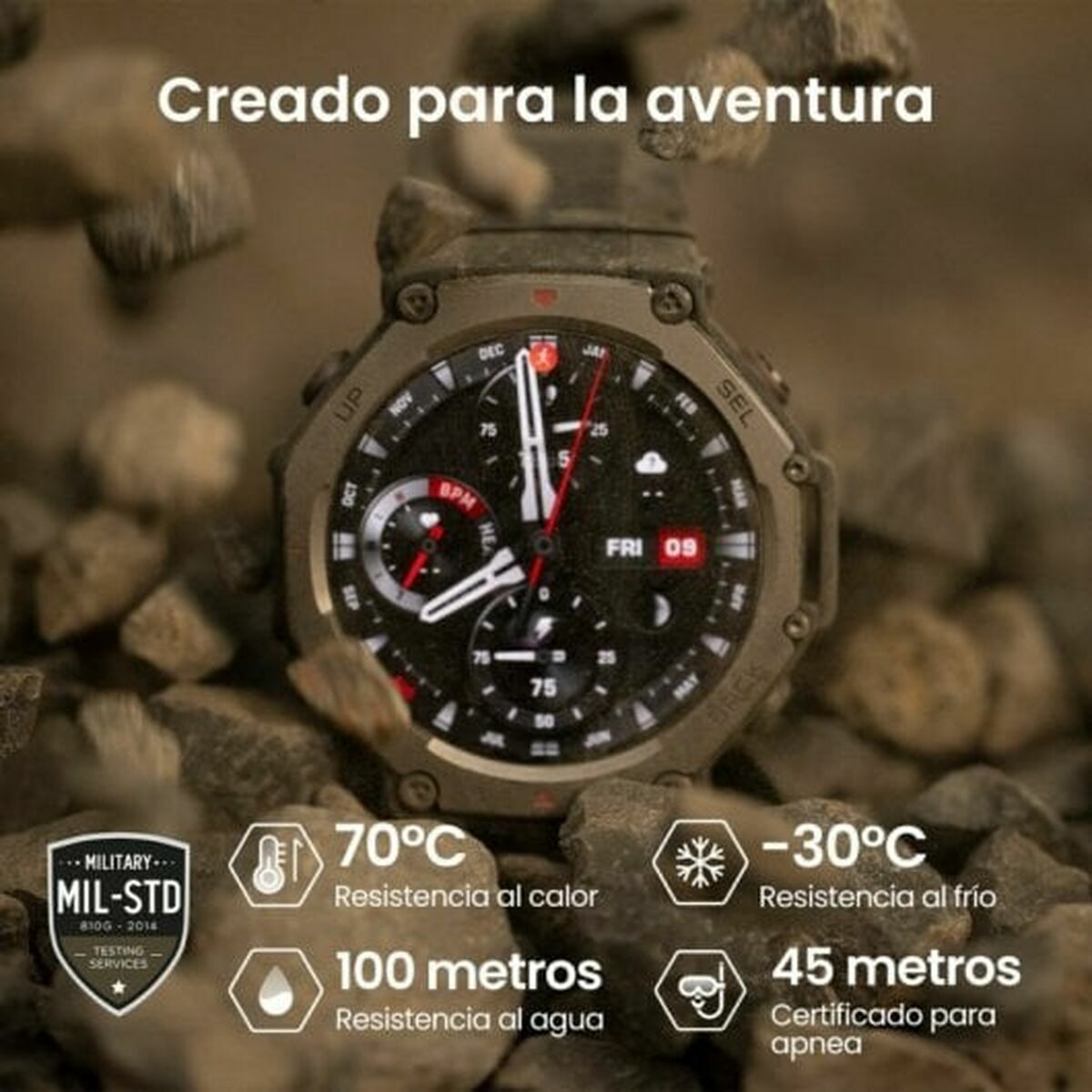 Smartwatch Amazfit W2323GL1N Zwart 1,5" - Elektronica - Amazfit