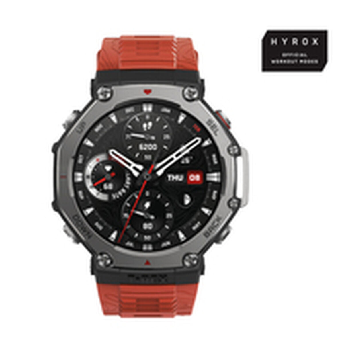 Smartwatch Amazfit T - REX 3 Rood 1,5" 47 mm - Elektronica - Amazfit
