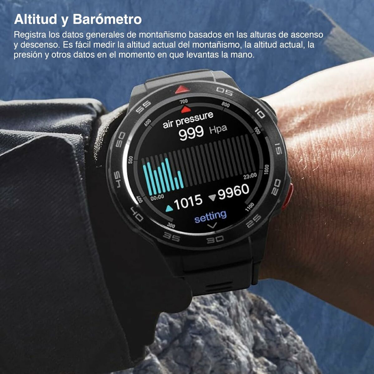 Smartwatch Mibro GS Pro Zwart - Elektronica - Mibro