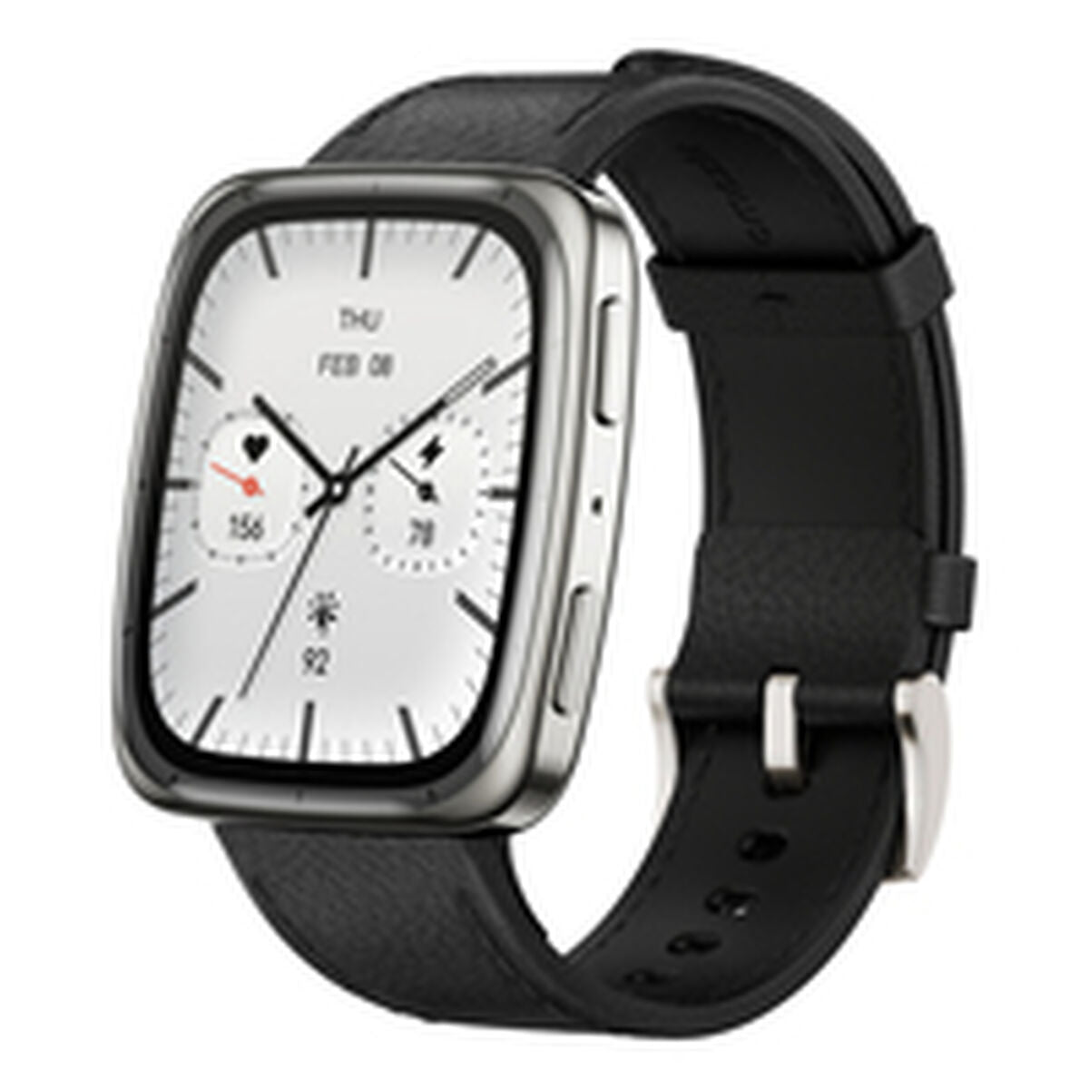Smartwatch Amazfit ACTIVE 2 SQUARE Zwart Staal 1,75" - Elektronica - Amazfit