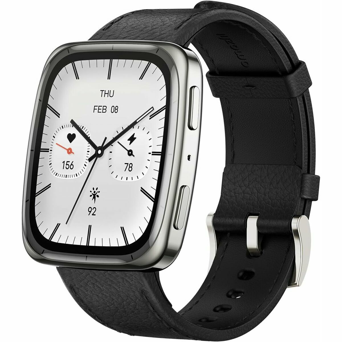 Smartwatch Amazfit ACTIVE 2 SQUARE Zwart Staal 1,75" - Elektronica - Amazfit