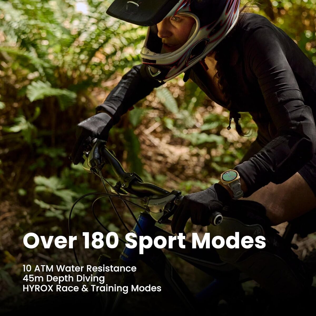 Smartwatch Amazfit W2548GL1N Zwart Gouden Ø 44 mm