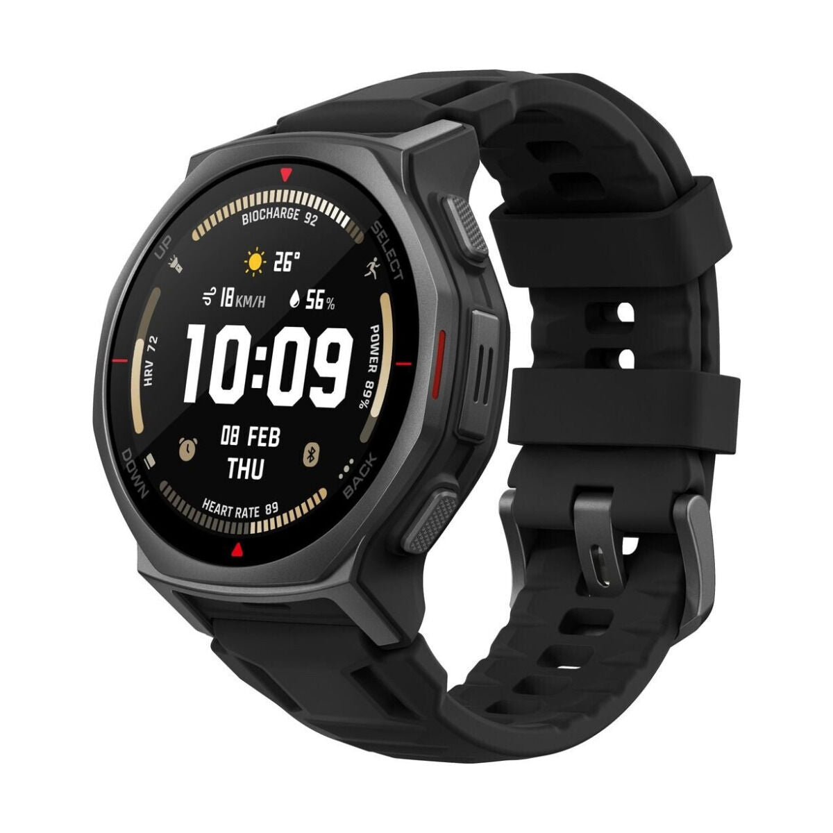 Smartwatch Amazfit T-REX 3PRO 44MM Zwart 1,32" Ø 44 mm