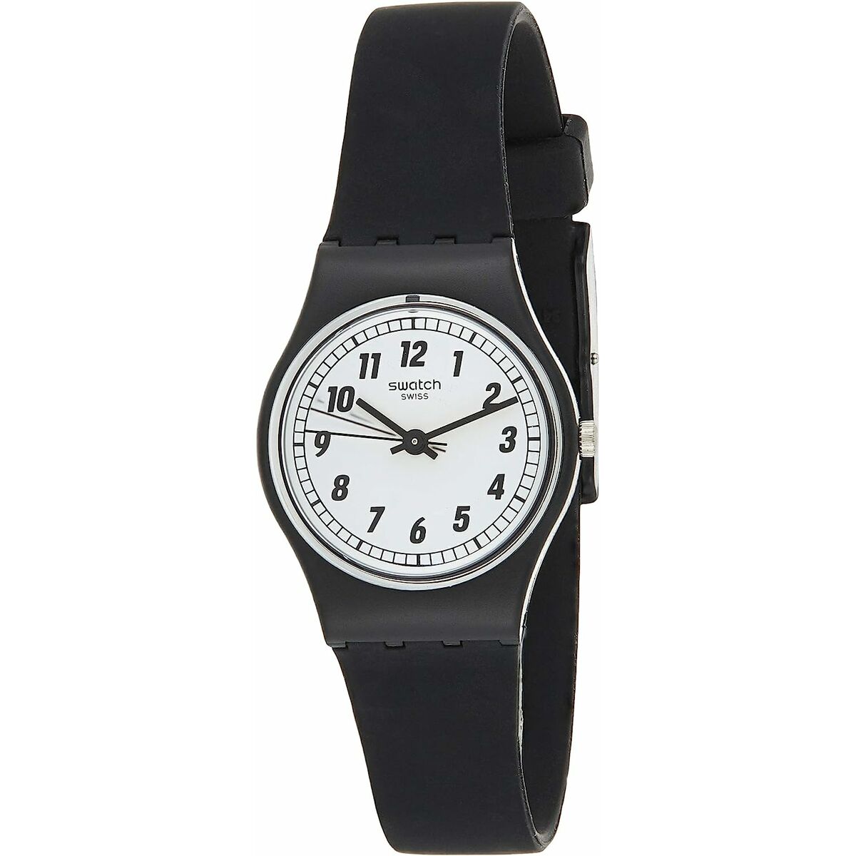 Horloge Dames Swatch SOMETHING BLACK