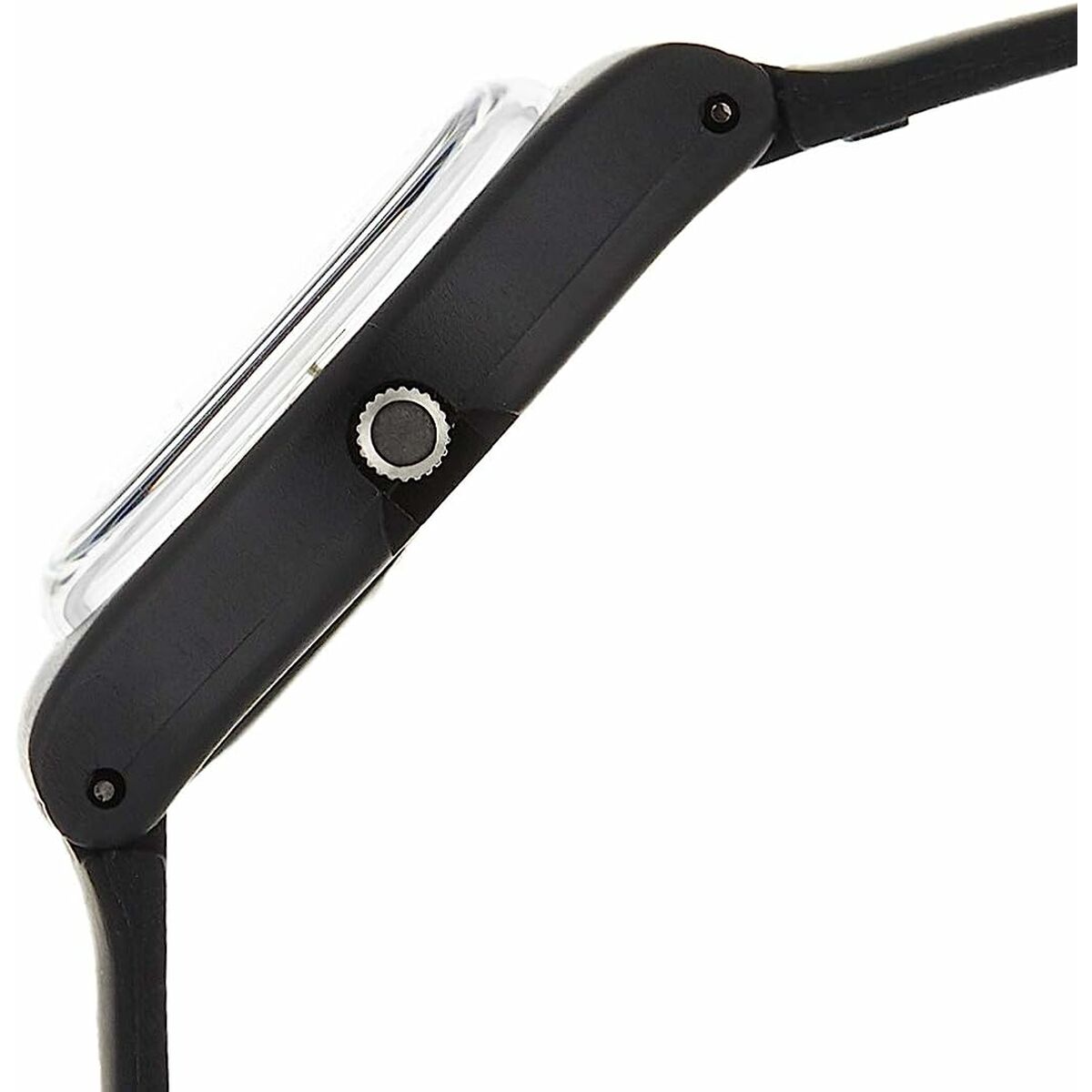 Horloge Dames Swatch SOMETHING BLACK