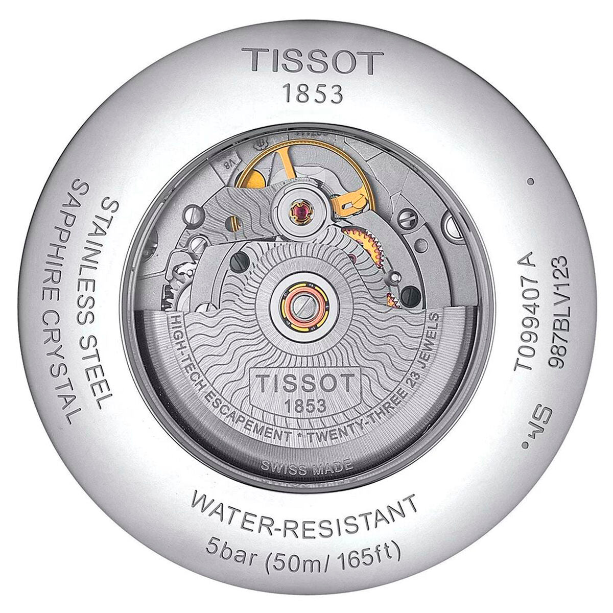 Horloge Heren Tissot T099.407.11.037.00 (Ø 42 mm) - Klokken, Heren - Tissot