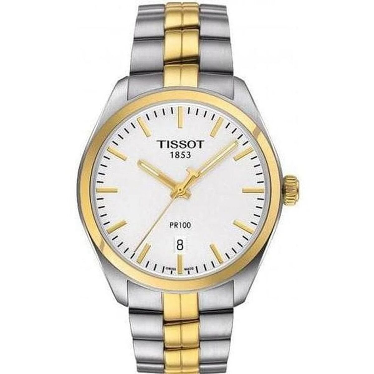 Horloge Heren Tissot PR100 Zilverkleurig