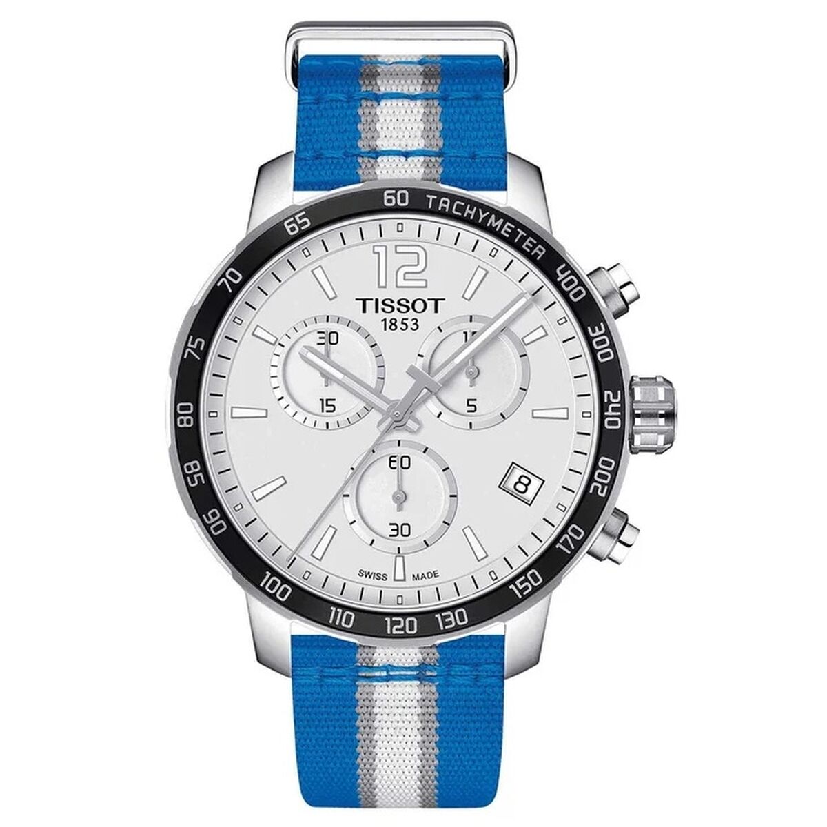 Tissot Quickster NBA Dallas Mavericks Herenhorloge Ø 42 mm Zilverkleurig - Officieel NBA Chronograaf - Klokken, Heren - Tissot