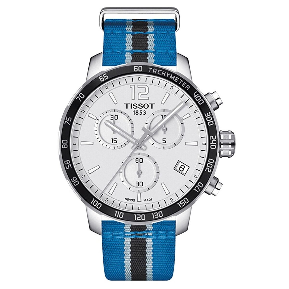 Tissot Quickster NBA Minnesota Timberwolves Herenhorloge Ø 42 mm Zilverkleurig - Officieel NBA Chronograaf - Klokken, Heren - Tissot