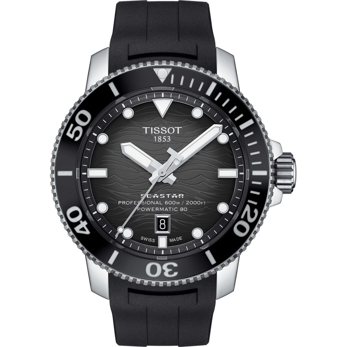 Horloge Heren Tissot SEASTAR 2000 (Ø 46 mm) Tijdelijk in prijs verlaagd!!!