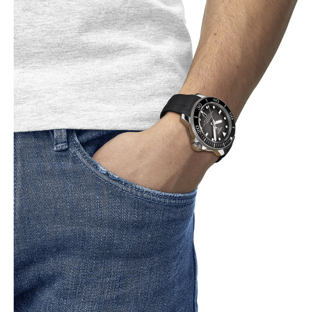 Horloge Heren Tissot SEASTAR 2000 (Ø 46 mm) Tijdelijk in prijs verlaagd!!! - Klokken, Heren - Tissot