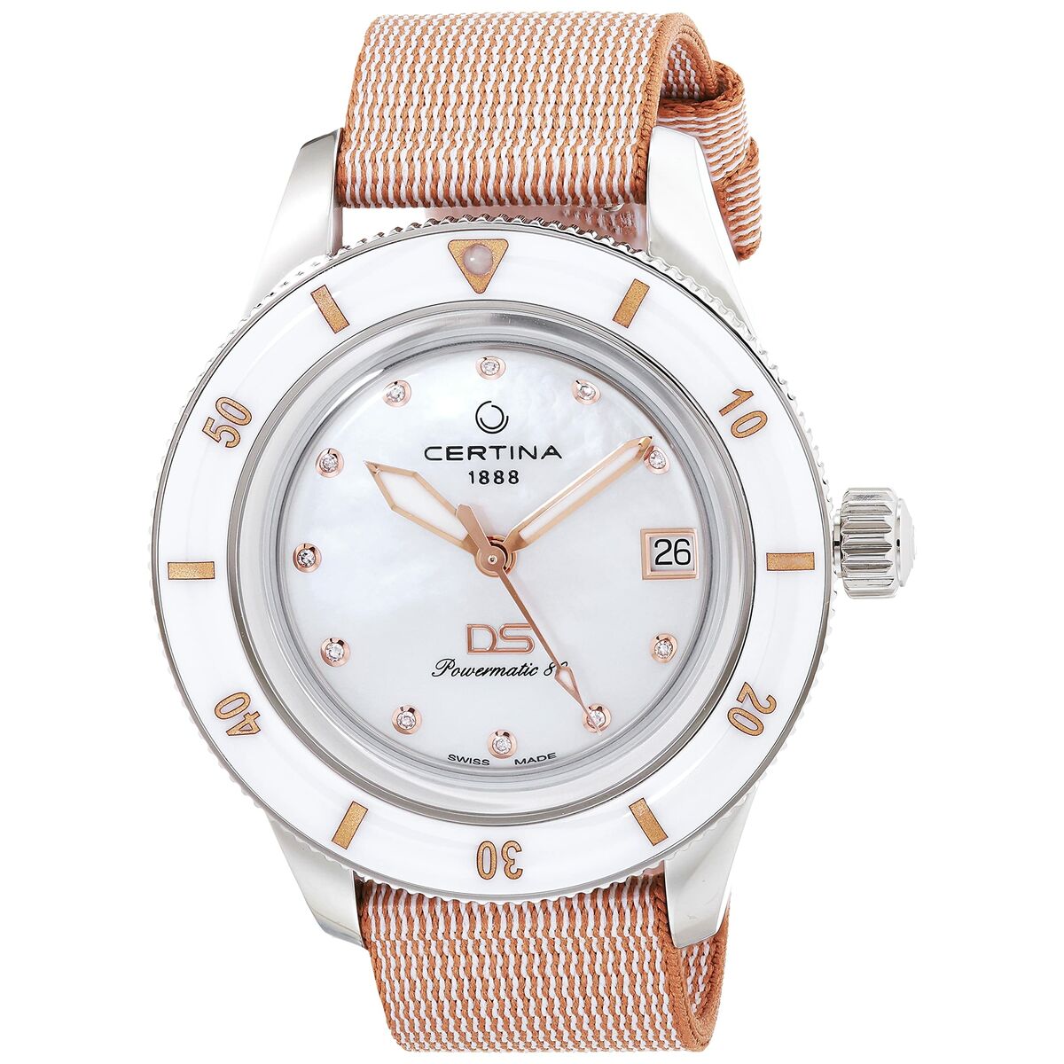 Horloge Heren Certina C0362071810600 (Ø 39 mm)