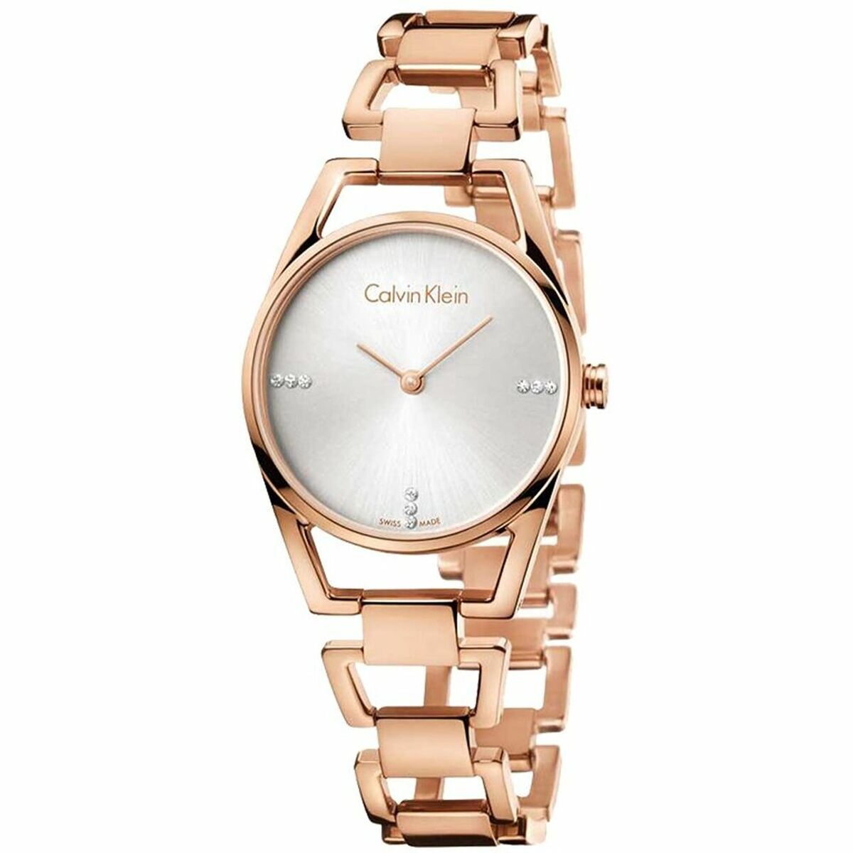 Horloge Dames Calvin Klein DAINTY - 9 Diamonds (Ø 30 mm)