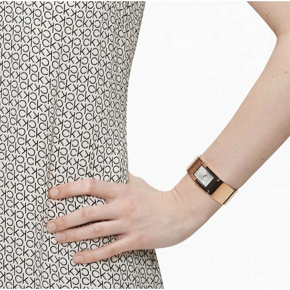 Horloge Dames Calvin Klein POLISHED (Ø 34 mm)