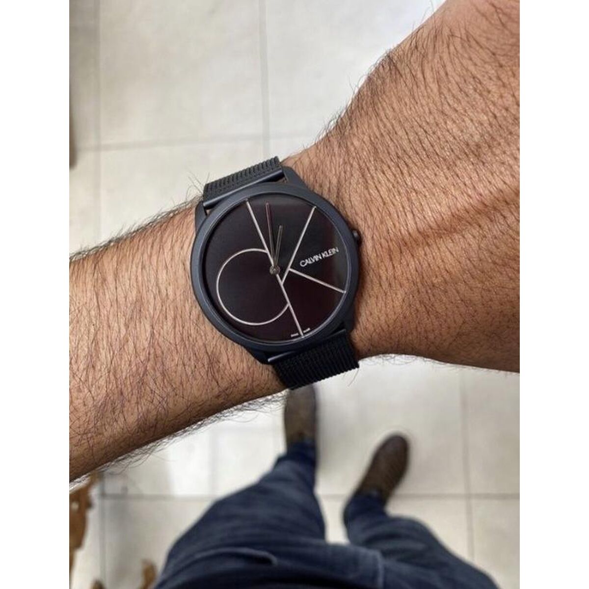 Horloge Heren Calvin Klein MINIMAL (Ø 43 mm) - Klokken, Heren - Calvin Klein