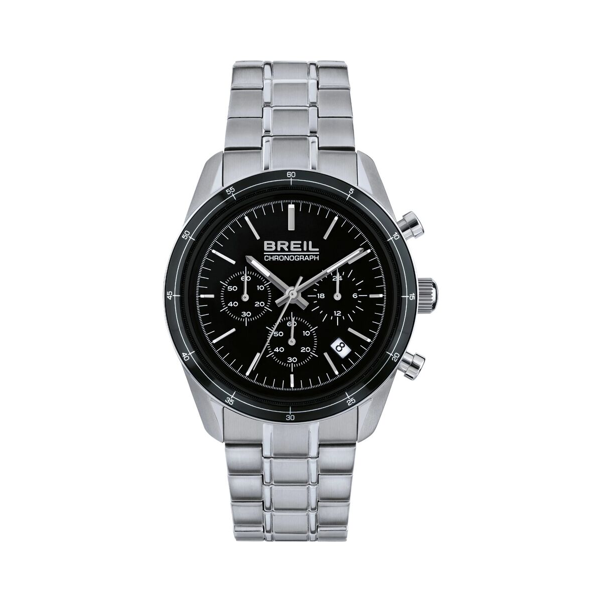 Horloge Heren Breil TW1897 Zwart Zilverkleurig - Klokken, Heren - Breil