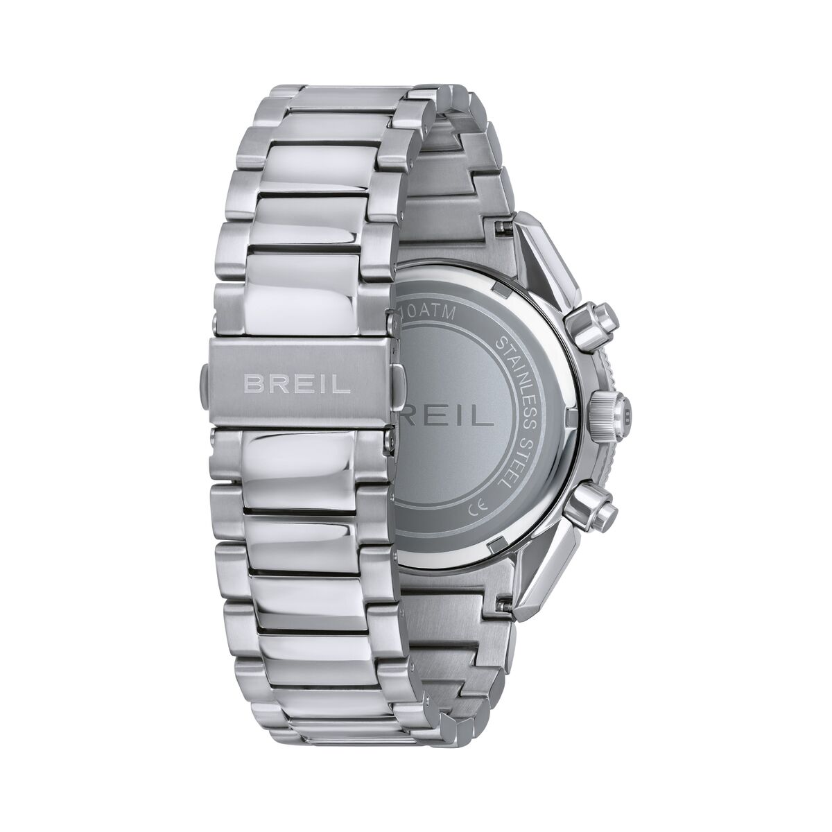 Horloge Heren Breil TW1924 Zwart Zilverkleurig (Ø 44 mm) - Klokken, Heren - Breil