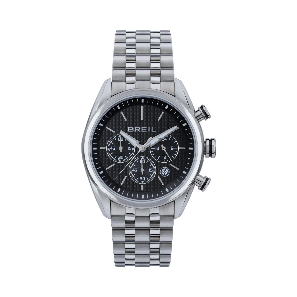 Horloge Heren Breil TW1986 Zwart Zilverkleurig (Ø 43 mm) - Klokken, Heren - Breil
