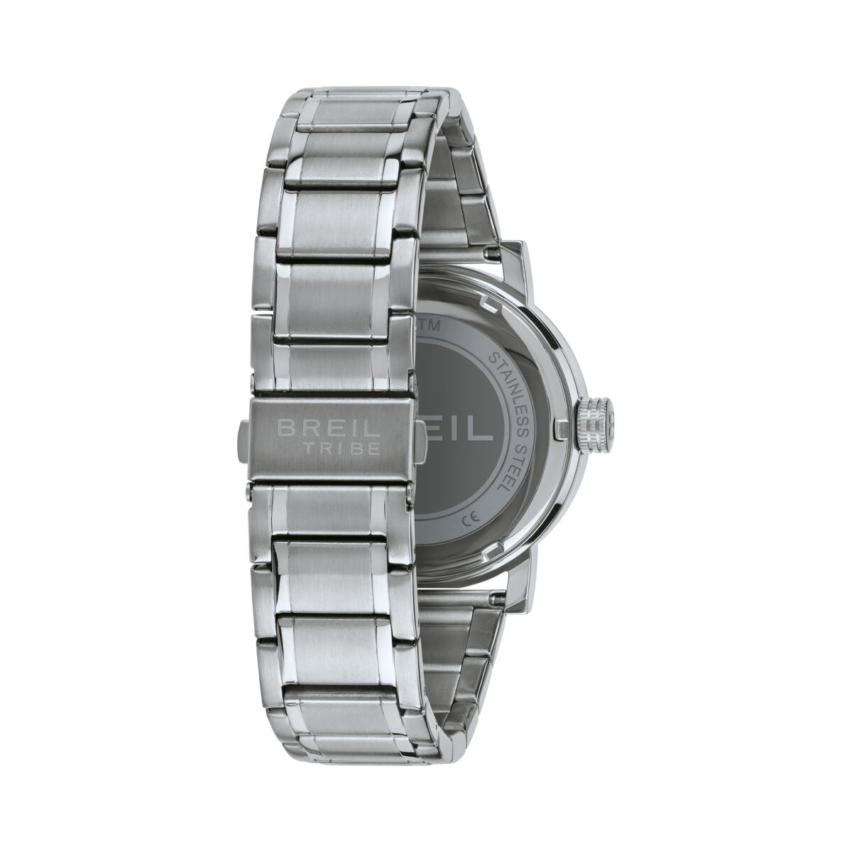 Horloge Heren Breil EW0590 Zwart Zilverkleurig (Ø 43 mm) - Klokken, Heren - Breil