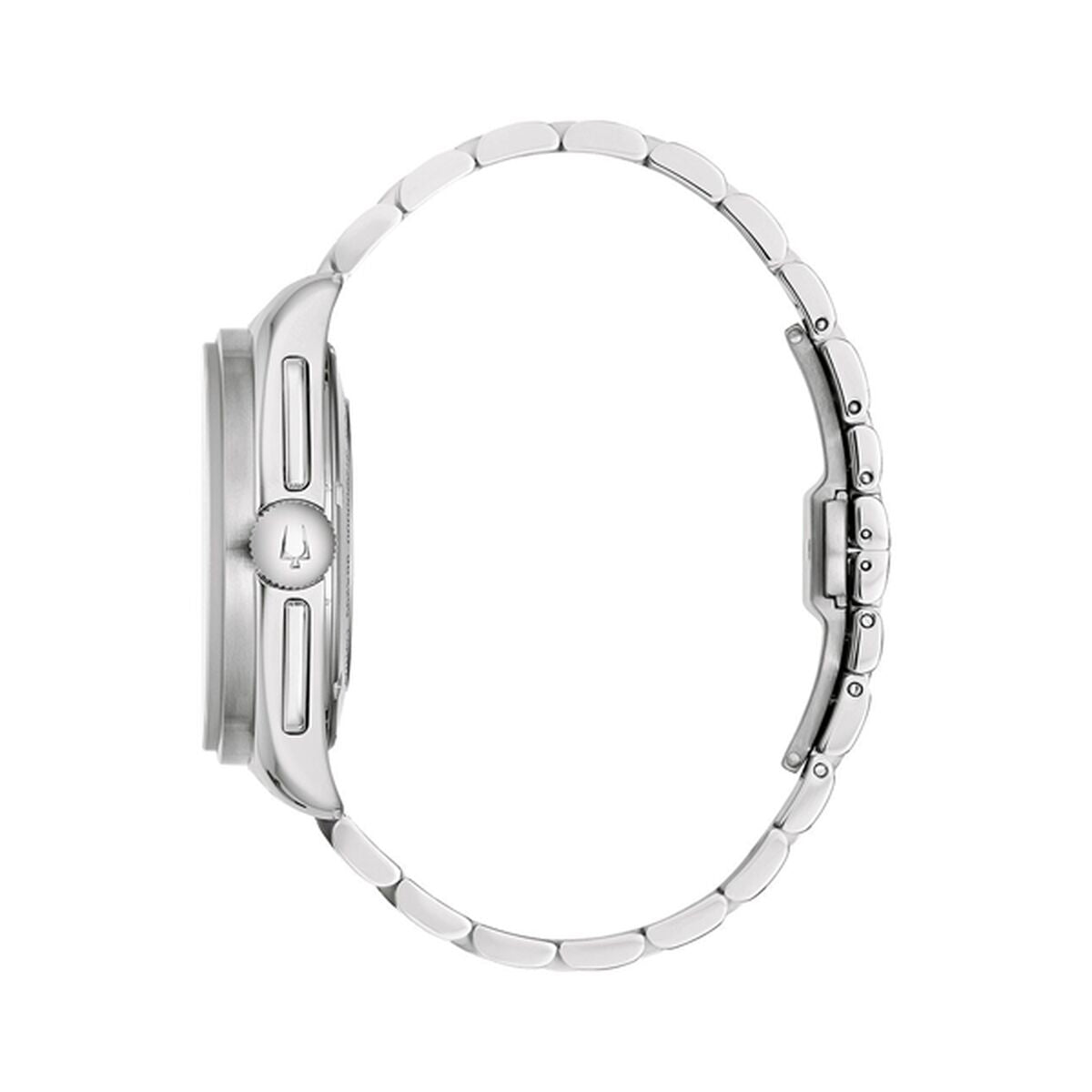 Horloge Heren Bulova 96K111 Zilverkleurig