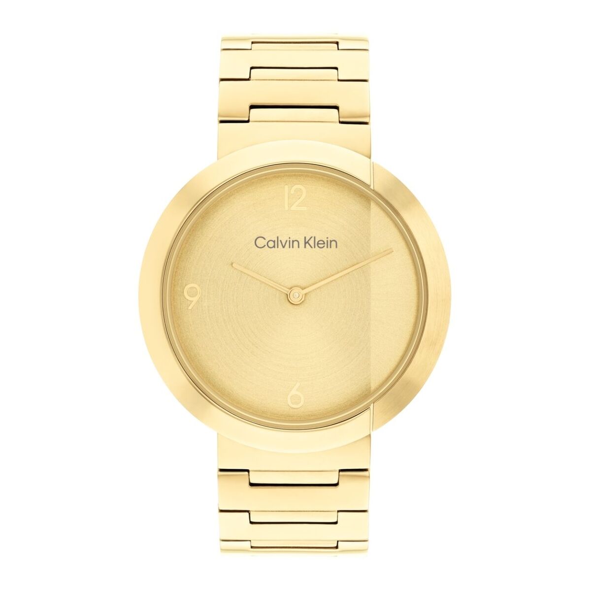 Horloge Heren Calvin Klein 25200290 Gouden (Ø 30 mm)
