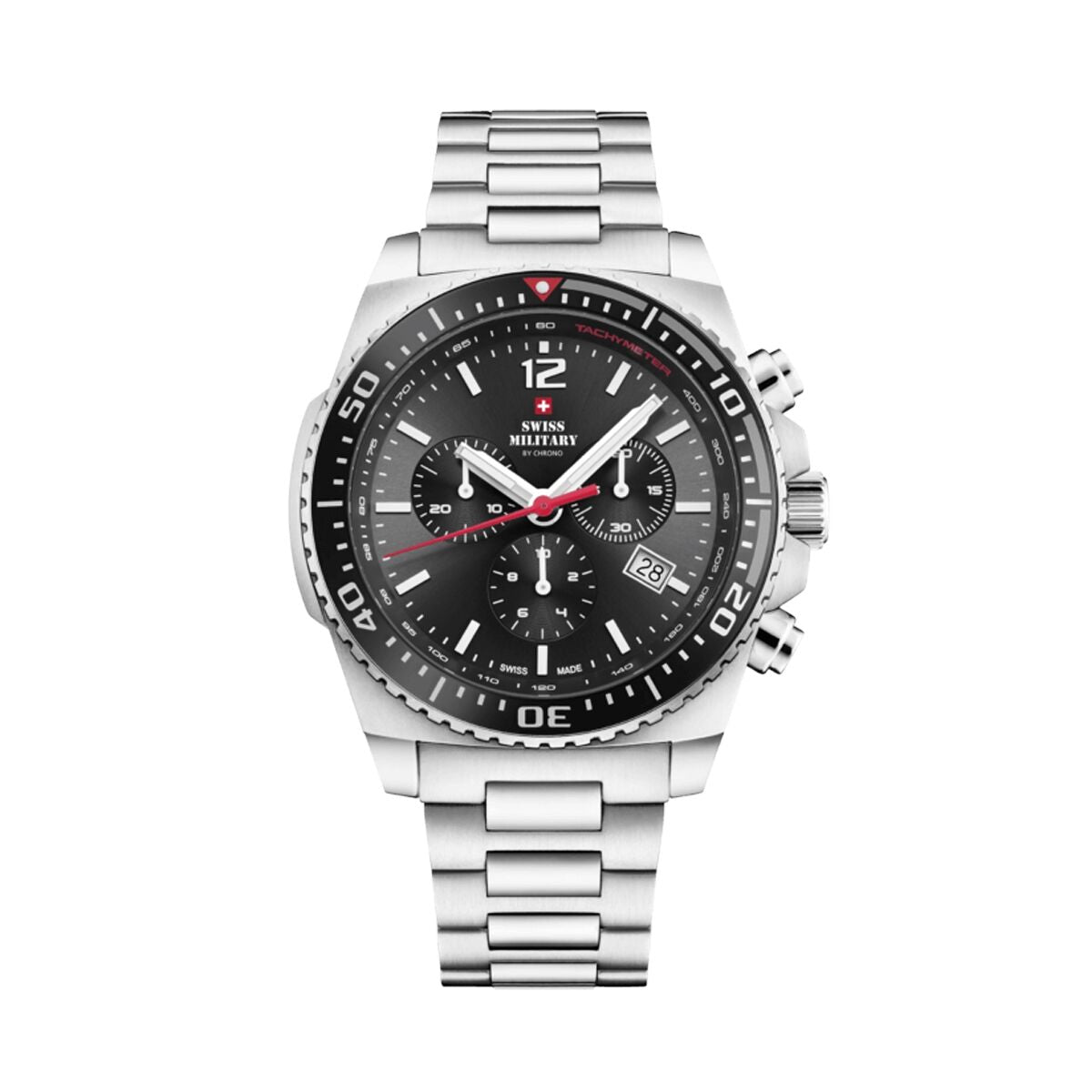 Horloge Heren Swiss Military Chrono SM34093.01 - Klokken, Heren - Swiss Military Chrono
