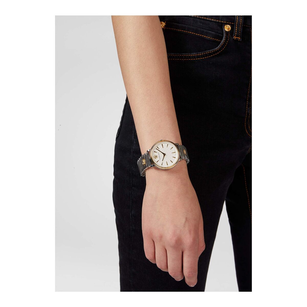 Horloge Uniseks Versace V-CIRCLE (Ø 38 mm)