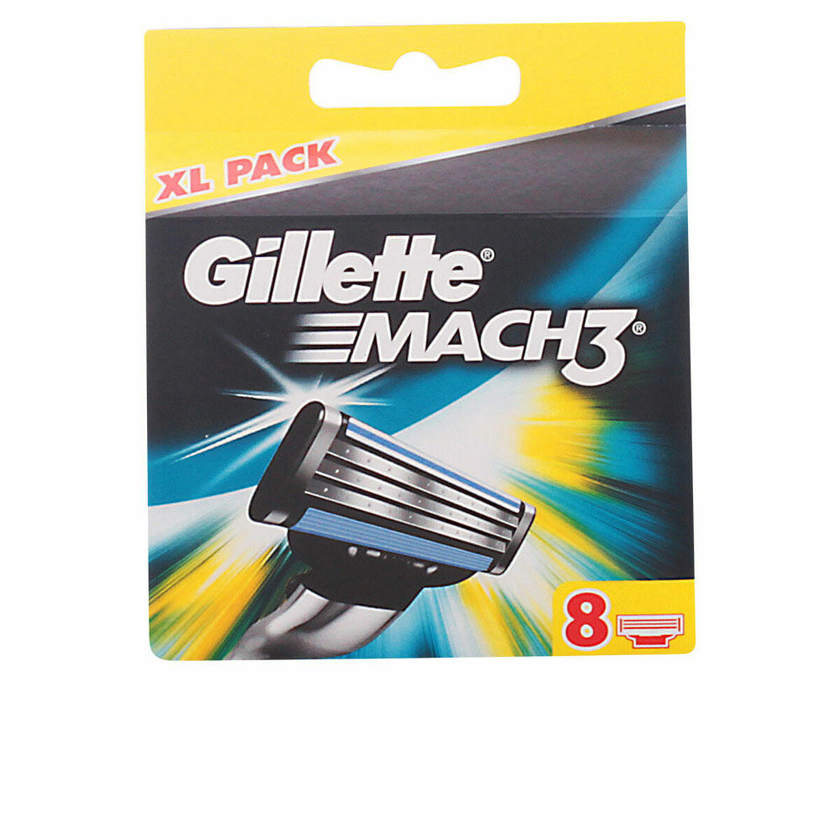 Hervulling Scheermesjes Gillette Mach 3 (8 uds) - Schoonheid, Scheren en ontharen - Gillette