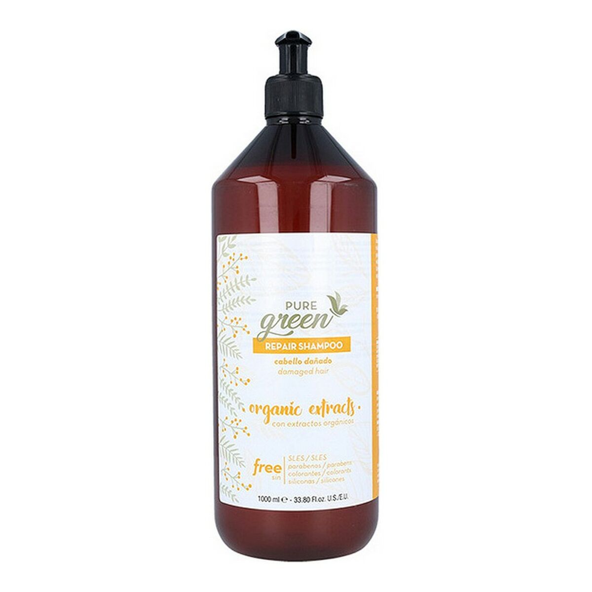 Shampoo Repair Pure Green - Schoonheid, Haarverzorging - Pure Green