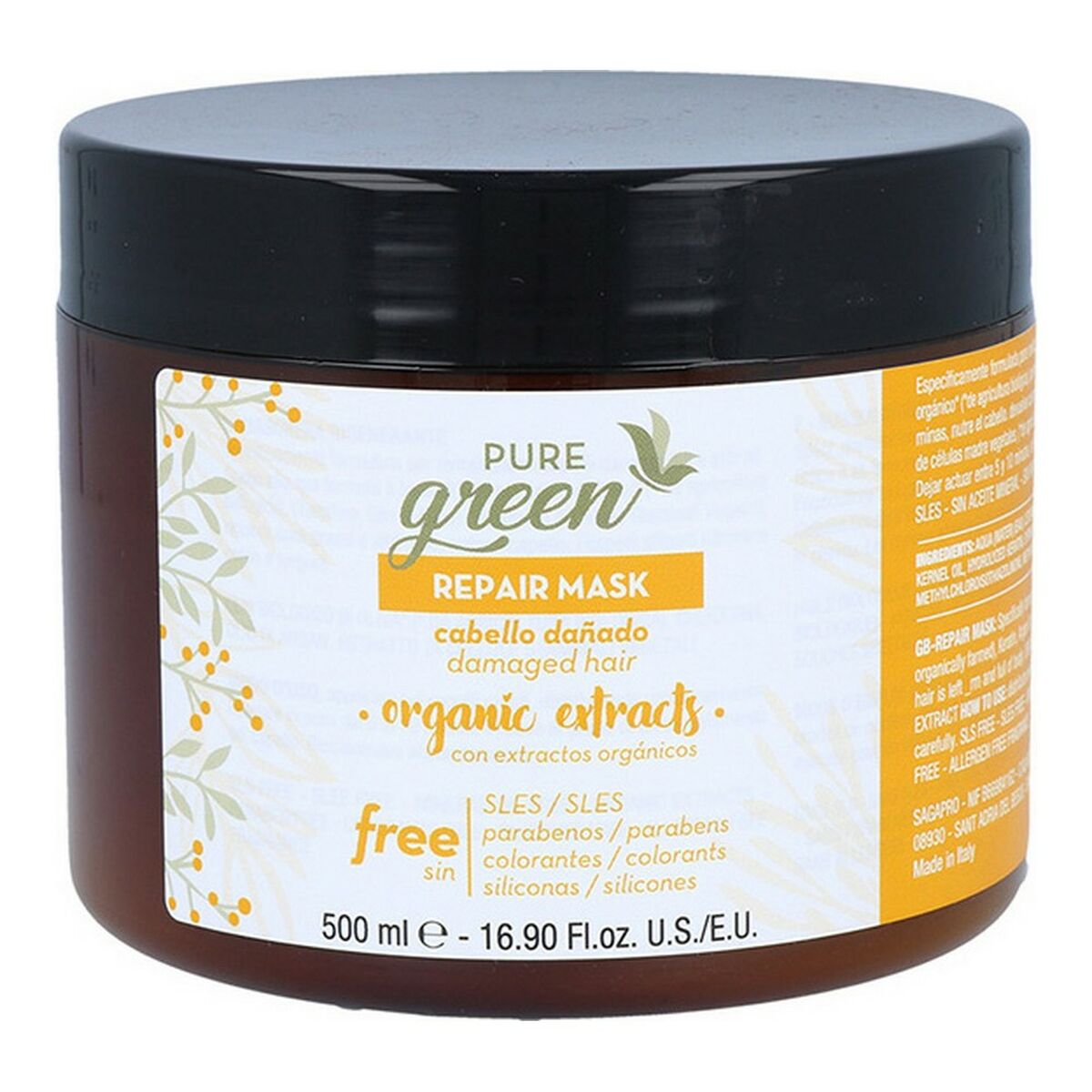 Haarmasker Pure Green Repair - Schoonheid, Haarverzorging - Pure Green