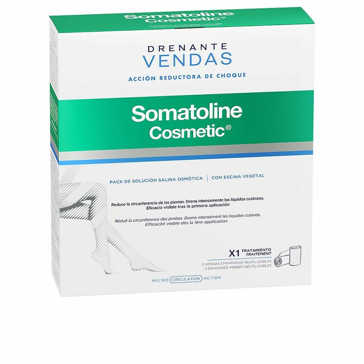 Verband Somatoline Drenante Kit Completo Demper Aftappen (1 Stuks) (2 uds)