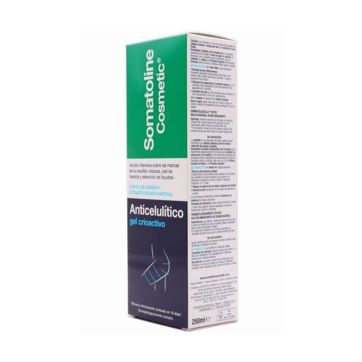 Body Lotion Somatoline ANTICELULíTICOS 250 ml