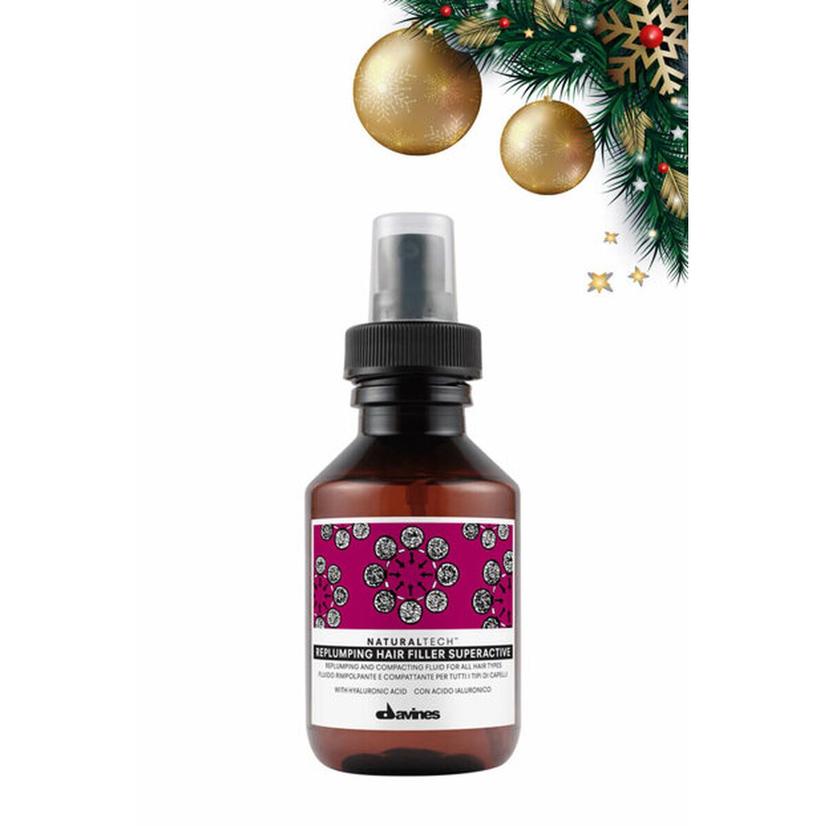 Herstellende haarbehandeling Davines Replumping Hair Filler Superactivo 100 ml