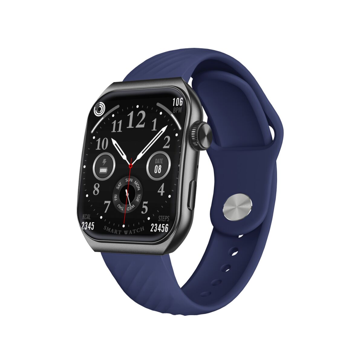 Smartwatch Trevi T-FIT 400 C Blauw Zwart 1,96" 49 mm