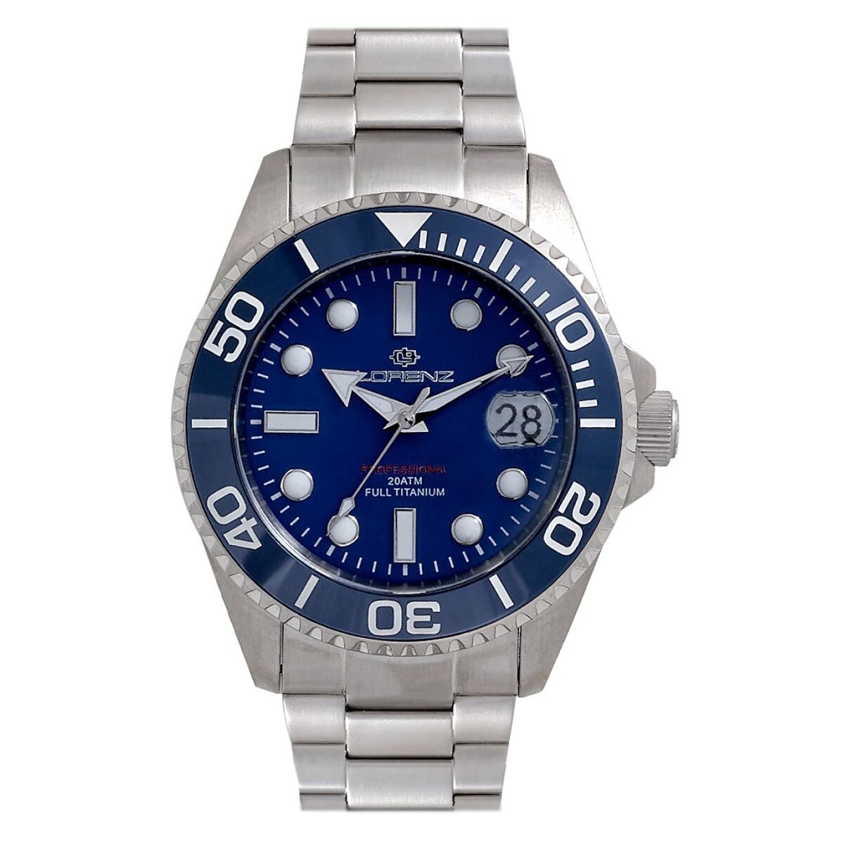 Horloge Heren Lorenz 030212BB - Klokken, Heren - Lorenz