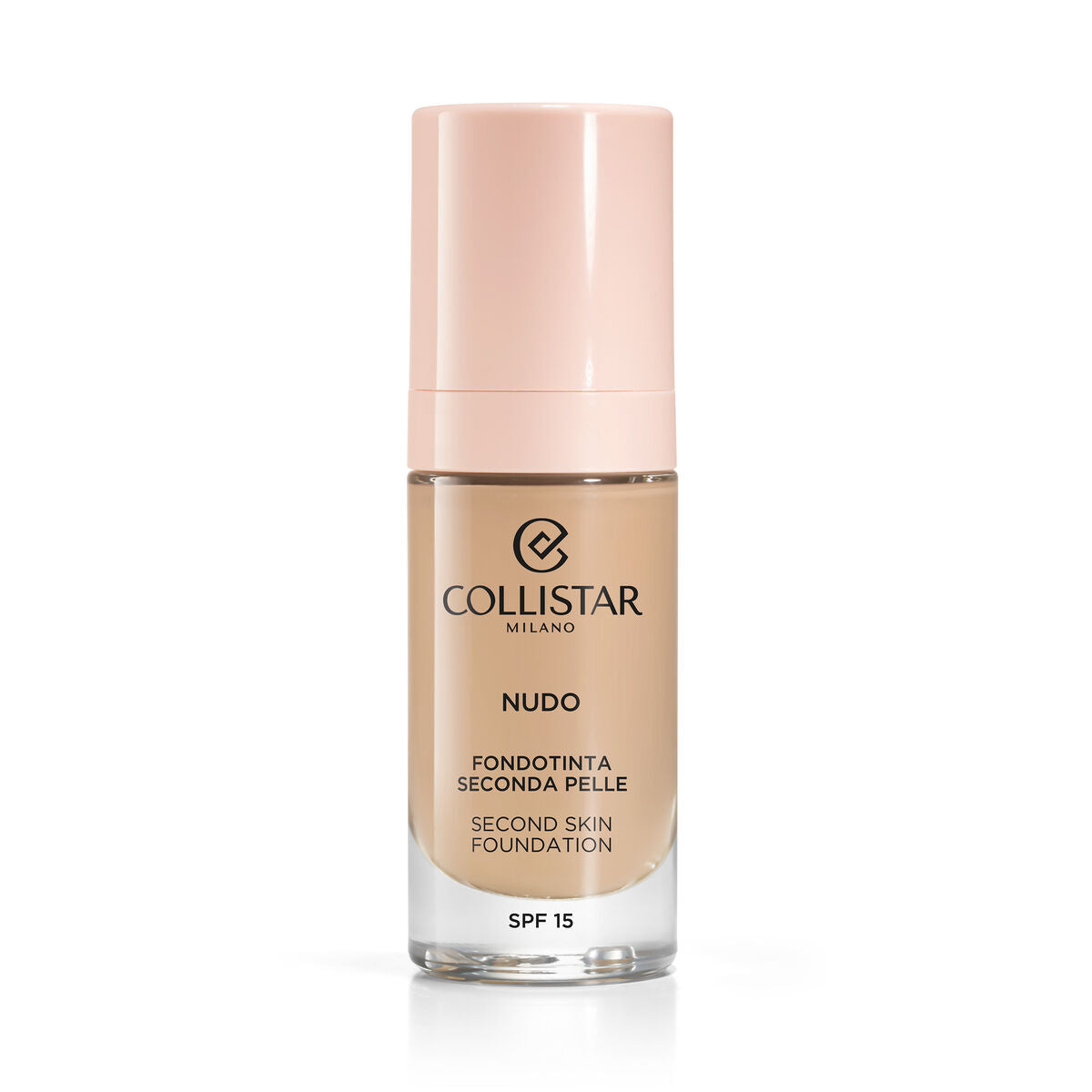 Vloeibare Foundation Make-up Collistar NUDO Nº 2R Beige rosato Spf 15 30 ml