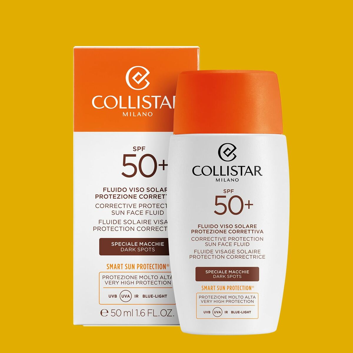 Gezichtszonnecrème Collistar PERFECT TANNING Spf 50 Spf 50+ 50 ml Anti - vlek - Schoonheid, Huidverzorging - Collistar