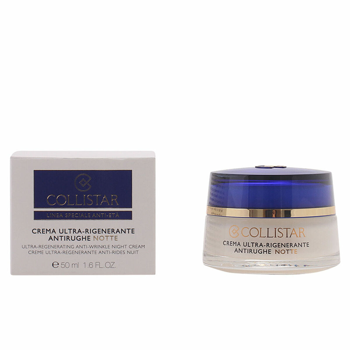 Nachtcrème Anti - age Collistar - Schoonheid, Huidverzorging - Collistar