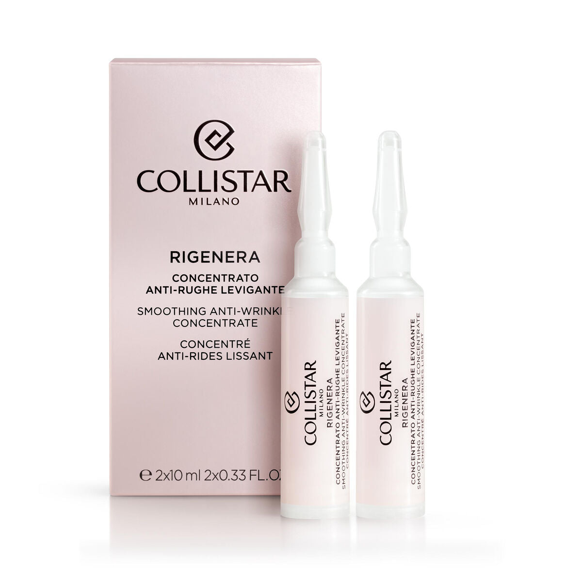 Anti-Veroudering Verstevigende Concentraat Collistar Rigenera 10 ml 10 ml x 2 Ampullen