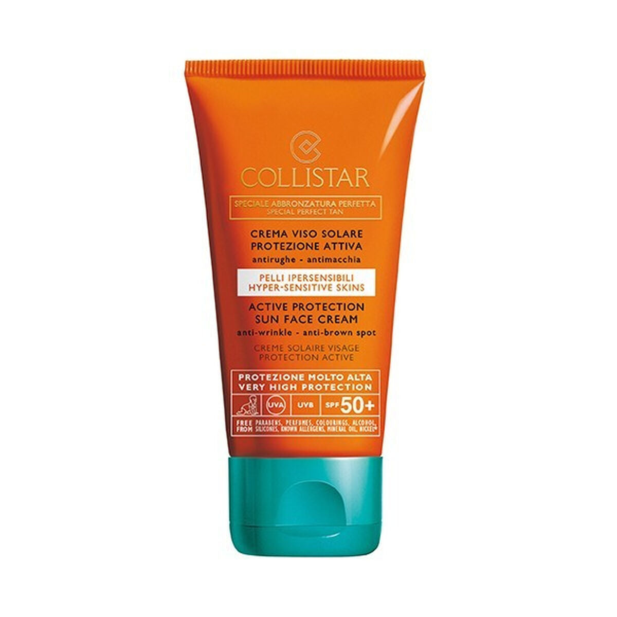 Anti Bruine vlekken Zonnebrandcrème Collistar Crema Solar Spf 50+ 50 ml - Schoonheid, Huidverzorging - Collistar