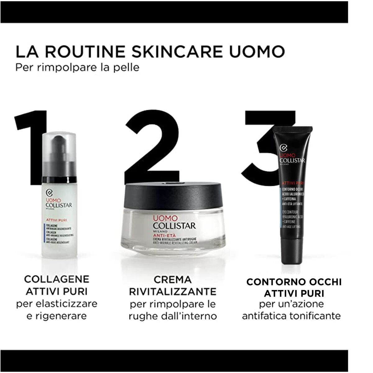Gezichtscrème Collistar UOMO 30 ml - Schoonheid, Huidverzorging - Collistar