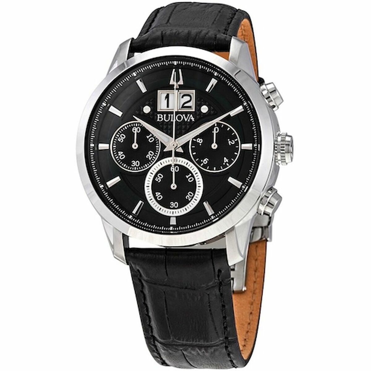 Horloge Heren Bulova 96B310 Zwart