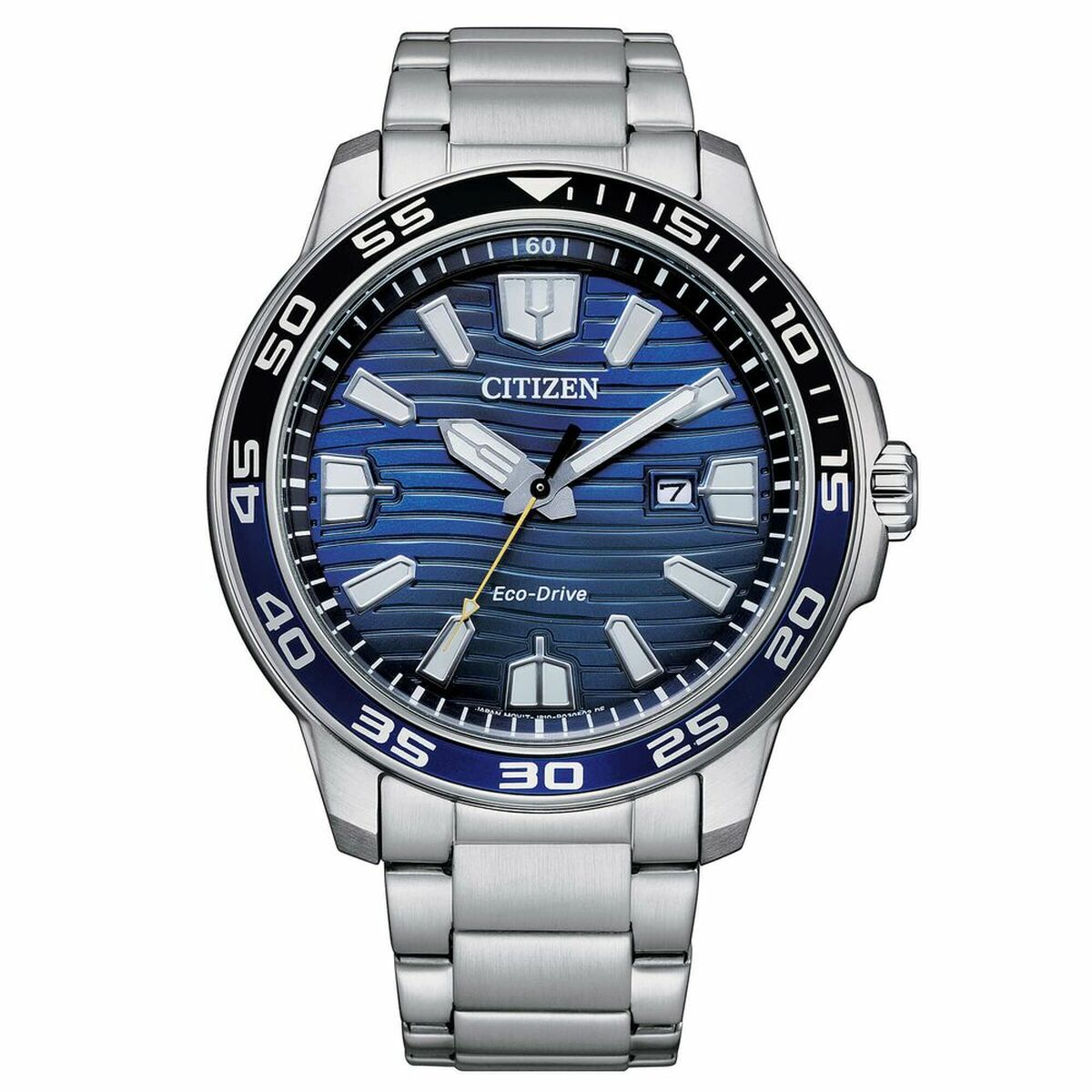 Horloge Heren Citizen AW1525-81L Zilverkleurig Blauw