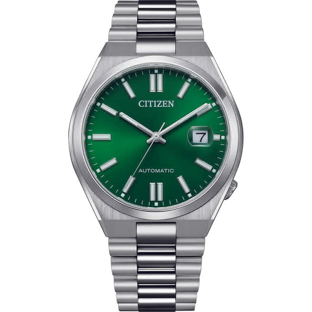 Citizen Tsuyosa Automatic Herenhorloge - Groen/Zilver Ø 40mm - Klokken, Heren - Citizen
