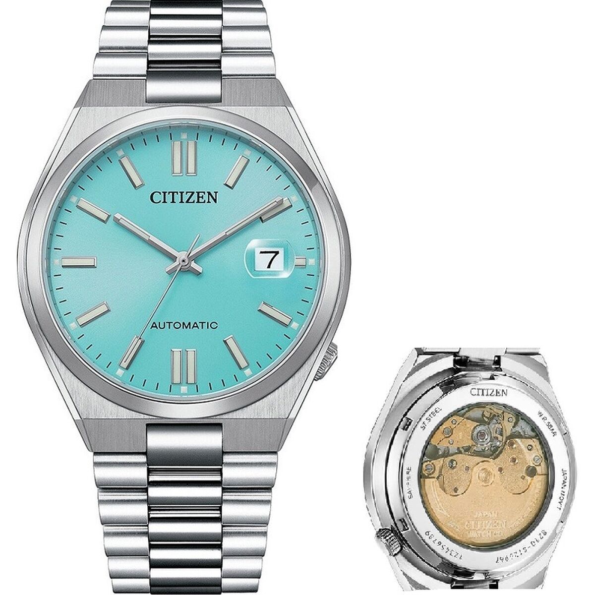 Horloge Heren Citizen TSUYOSA AUTOMATIC Zilverkleurig Ø40 mm - Klokken, Heren - Citizen