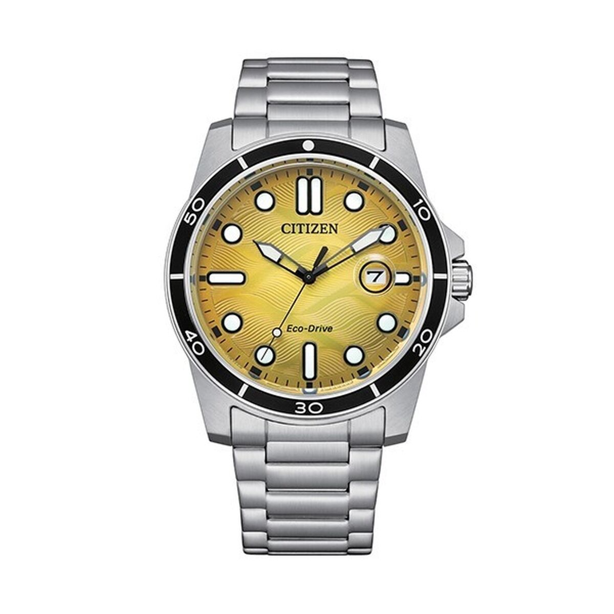 Horloge Heren Citizen AW1816-89X Geel Zilverkleurig