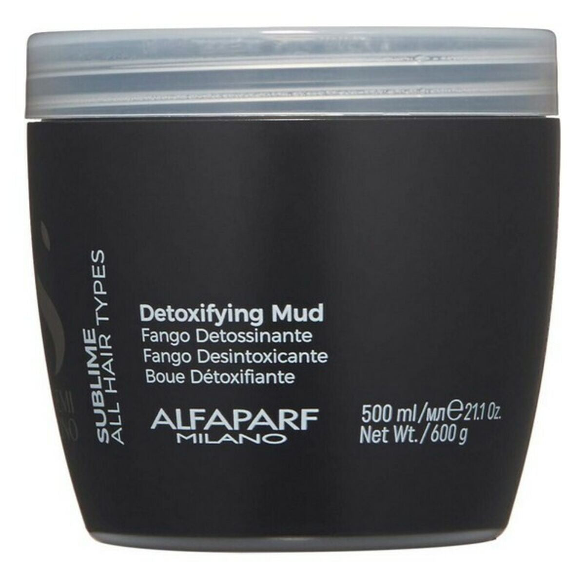 Haarmasker Semi Di Lino Sublime Detoxifying Mud Alfaparf Milano Semi Di 500 ml (500 ml) - Schoonheid, Haarverzorging - Alfaparf Milano