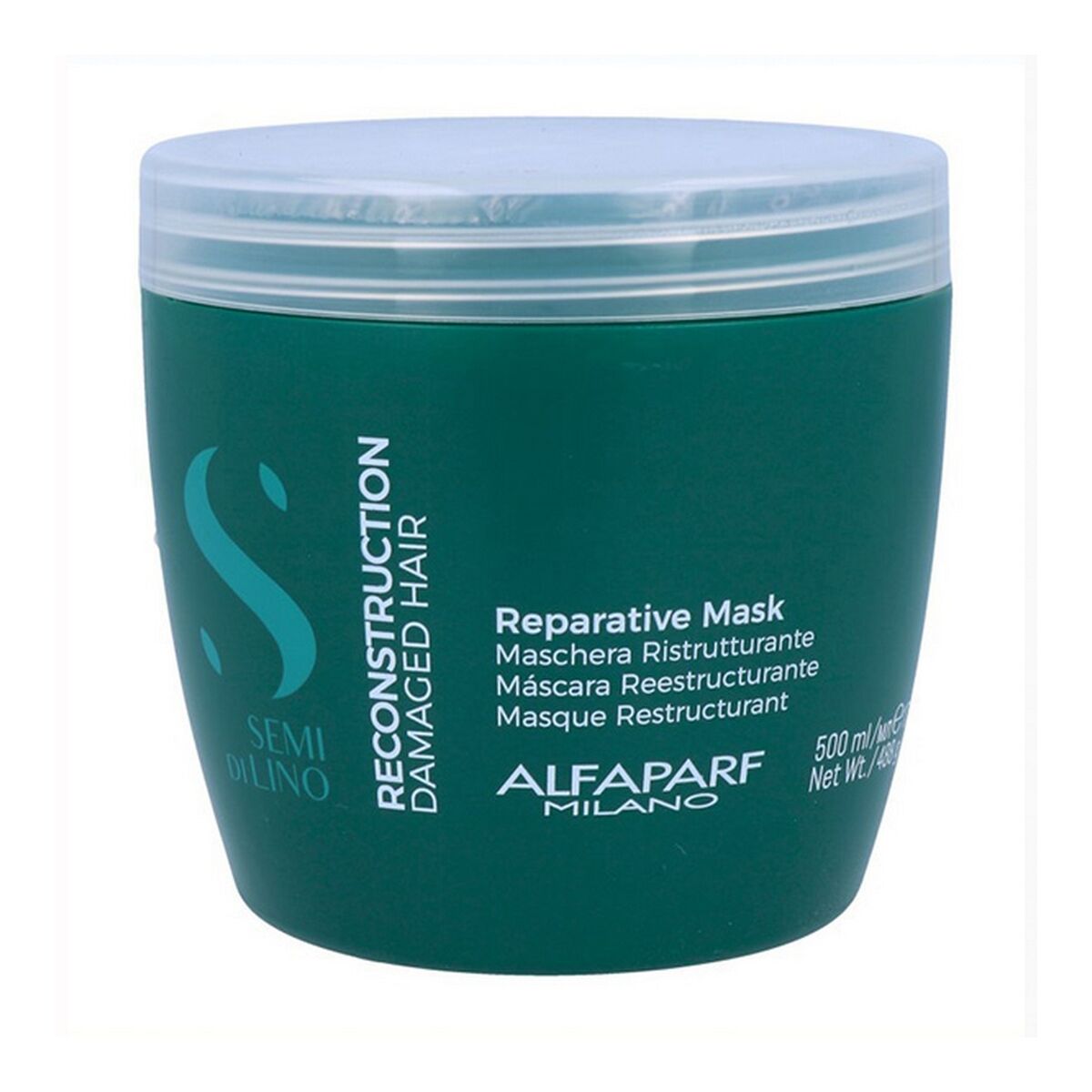 Haarmasker Alfaparf Milano Semidilino Reconstruct 500 ml (500 ml) - Schoonheid, Haarverzorging - Alfaparf Milano