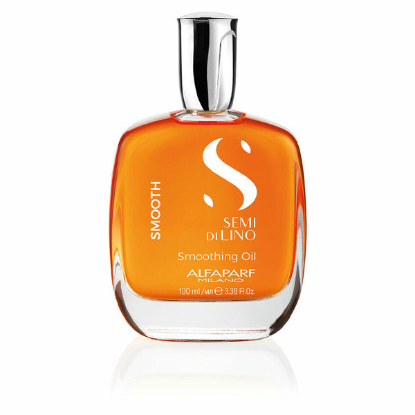 Moisturising Oil Alfaparf Milano Semi Di Lino Smooth 100 ml